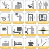 Set of vector signs icons