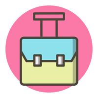 Bag Icon Design vector