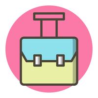 Bag Icon Design vector