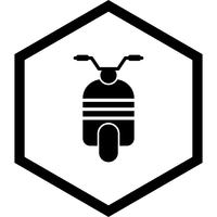 diseño de icono de scooter vector