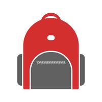 Bagpack Icon Design vector