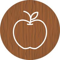 Diseño de icono de apple vector