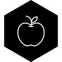 Diseño de icono de apple vector