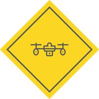 Drone Icon Design vector