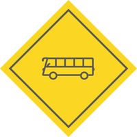 Bus Icon Design vector