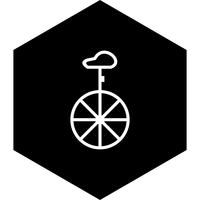 Unicycle Icon Design vector
