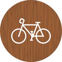 Diseño de icono de bicicleta vector