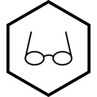 Glasses Icon Design vector