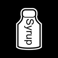  Syrup Icon Design vector