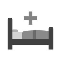 Bed Icon Design vector