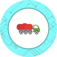 Tank Truck Icon Design vector