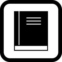 Book Icon Design vector