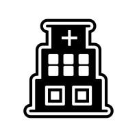 diseño de iconos de hospital vector