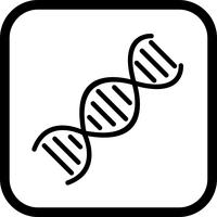 DNA Icon Design vector