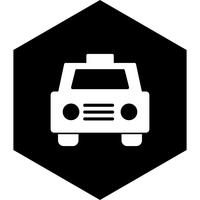 diseño de icono de taxi vector