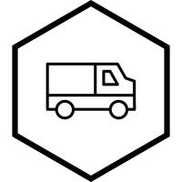  Van Icon Design vector