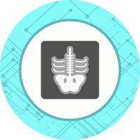 Xray Icon Design vector