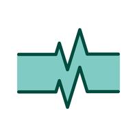 Pulse Rate Icon Design vector