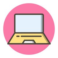 Laptop Icon Design vector