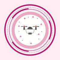 diseño de icono de drone vector