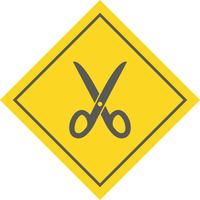 Scissors Icon Design vector