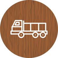 Dumper Icon Design vector