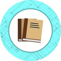 Books Icon Design vector