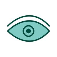 Diseño de icono de ojo vector