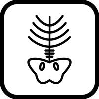Diseño de iconos de rayos X vector