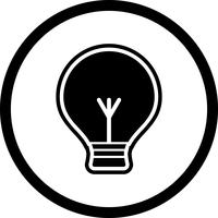 Bulb Icon Design vector