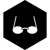 Gafas Icon Design vector