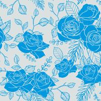 Rose Seamless pattern, flower seamless pattern, vector floral seamless pattern