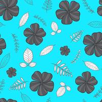 flower seamless pattern, floral pattern vector