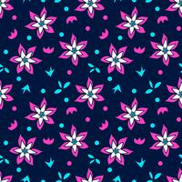 flower seamless pattern, floral pattern vector