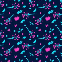 flower seamless pattern, floral pattern vector