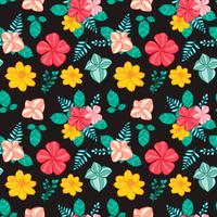 flower seamless pattern, floral pattern vector