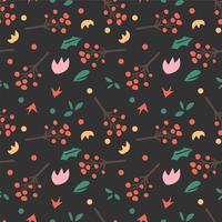 flower seamless pattern, floral pattern vector