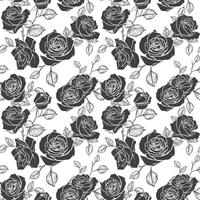 Rose Seamless pattern, flower seamless pattern, vector floral seamless pattern