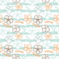 flower seamless pattern, floral pattern vector