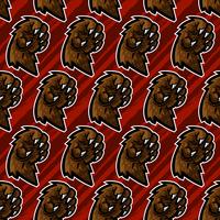 Grizzly bear claw vector illustration