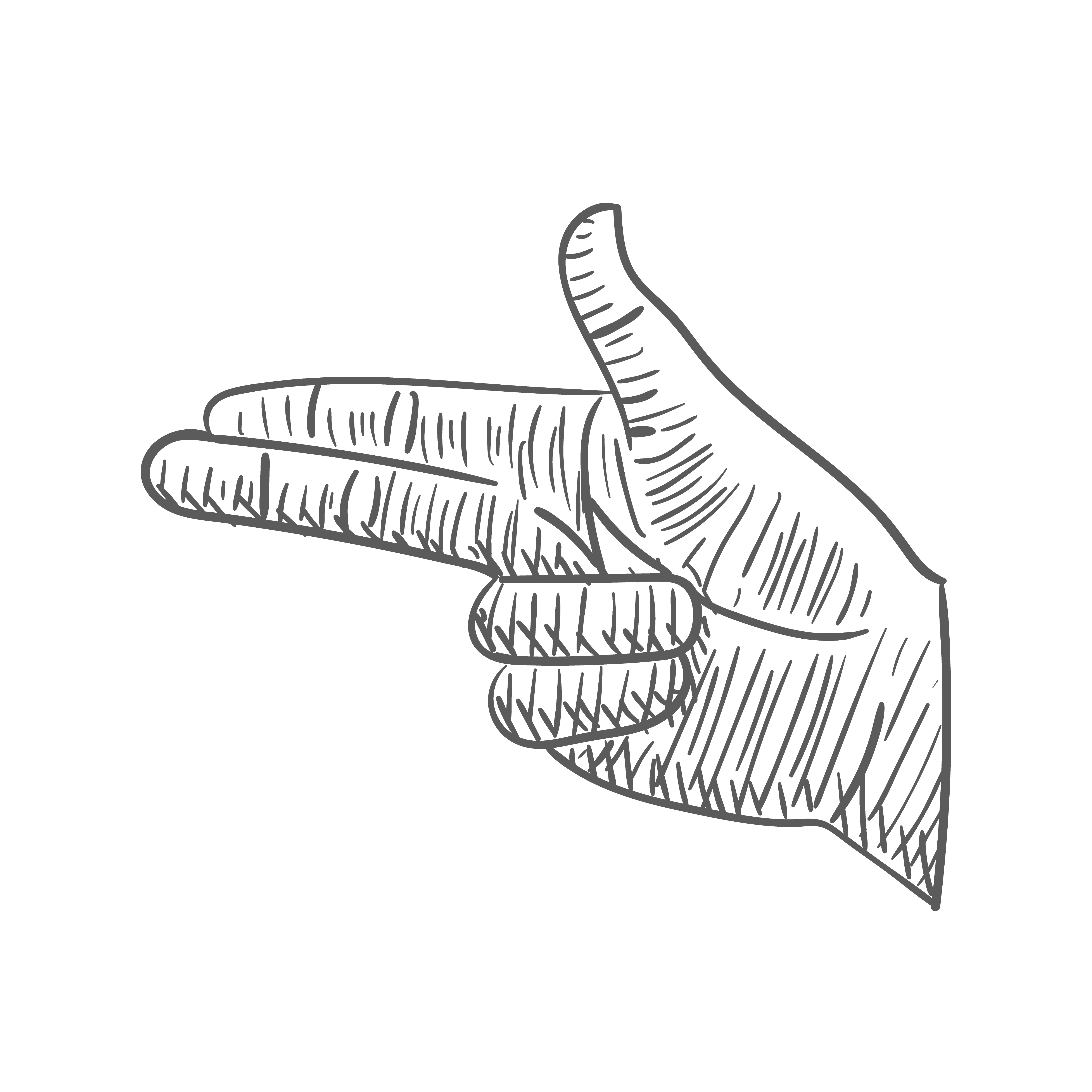 Signe De Pointage Main Comme Un Pistolet Avec Deux Doigts Dans La Main Dessin Doodle A Hacher Symbole D 39 Icone Illustration Style Vintage Telecharger Vectoriel Gratuit Clipart Graphique Vecteur Dessins Et Pictogramme