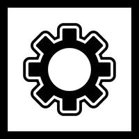 Settings Icon Design vector