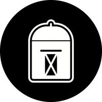 Postbox Icon Design vector