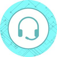 Headphones Icon Design vector