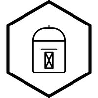 Postbox Icon Design vector