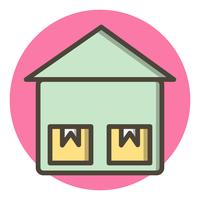 Storage Unit Icon Design vector