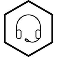 Auriculares Icon Design vector