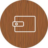 Wallet Icon Design vector