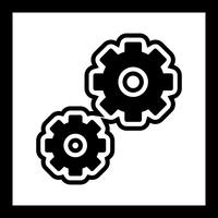 Settings Icon Design vector