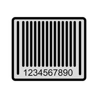 Barcode Icon Design vector